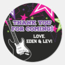 Recherche de rose fluorescent autocollants Étoile