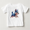 Recherche de husky bébé tshirts Chien