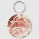 Recherche de noël vintage porteclés Santa claus