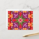 Recherche de kaléidoscope cartes postales Abstrait