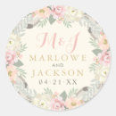 Recherche de de boho mariage autocollants Feuille botanique