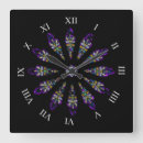 Recherche de murale de mandala horloges Motifs