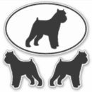 Recherche de silhouettes voiture autocollants Chien