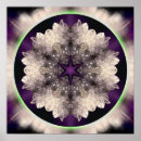 Zoek naar spiritualiteit posters Paars