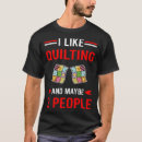 Recherche de piqueur tshirts Quilting