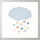 Recherche de nuage pluie posters Aquarelle