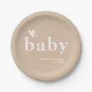 Recherche de boho baby shower assiettes Simple