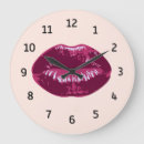 Recherche de lèvres rouges horloges Girly
