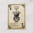 Recherche de de reine cartes visite Élégant