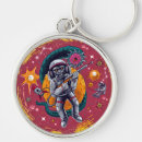 Zoek naar astronauten sleutelhangers Retro