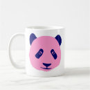 Recherche de visage de panda tasses Animaux