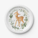 Recherche de cerf assiettes en papier Moderne