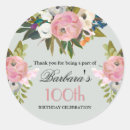 Recherche de anniversaire 100 ans de autocollants Pour elle