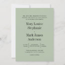 Recherche de écossais mariage invitations Vert