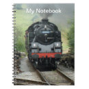 Zoek naar treinen notitieboeken Stoomtrein