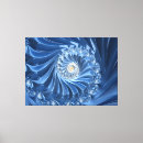 Recherche de conception de fractale art Bleu
