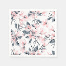 Recherche de gris rose serviettes Floral