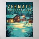 Recherche de montagnes de neige posters Zermatt