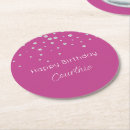 Zoek naar diamanten onderzetters Verjaardag