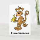 Zoek naar banaan aap kaarten Cartoon