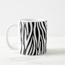 Recherche de motif de zèbre tasses Rayures