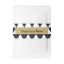 Recherche de triangles bandeaux de faire part Moderne