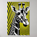 Recherche de tête de girafe posters Girafes