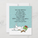 Recherche de de chien noël invitations Hiver