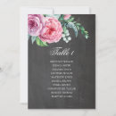 Recherche de de tableau noir mariage invitations Floral