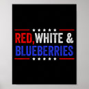 Zoek naar blauwe bessen posters Rood