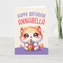 Recherche de chat de kawaii vœux cartes Contenu générationnel