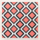 Recherche de motif ethnique dessous de verres Natif