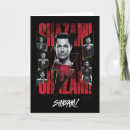 Recherche de shazam vœux cartes Super héros