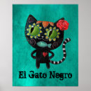 Zoek naar mexicaanse kat posters Suikerschedel