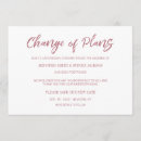 Recherche de planer invitations Changement de plans
