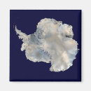 Recherche de hémisphère sud magnets Antarctique