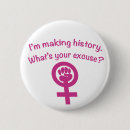 Zoek naar feminisme buttons Feministische