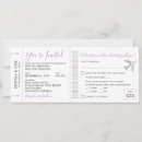 Recherche de pourpre 10x23 invitations Billet