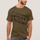 Zoek naar liefde chocolade tshirts Vintage