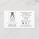Recherche de ophtalmologiste cartes visite Opticien