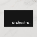 Recherche de orchestre cartes visite Musicien