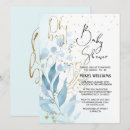 Recherche de fleuri 14x19 invitations Élégant