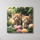 Recherche de chaton impressions sur toile Chats