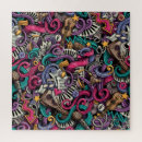 Recherche de dessin coloré puzzles Musique