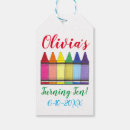 Recherche de rainbow étiquettes cadeau Coloré