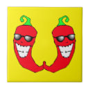 Recherche de poivrons rouges carreaux Piment