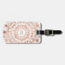 Recherche de fleur mandala bagages étiquettes Tendance