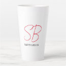 Zoek naar monogram initialen mokken Meisje