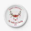 Recherche de noël assiettes Fête de noël