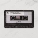Recherche de artiste de musique cartes visite Customer